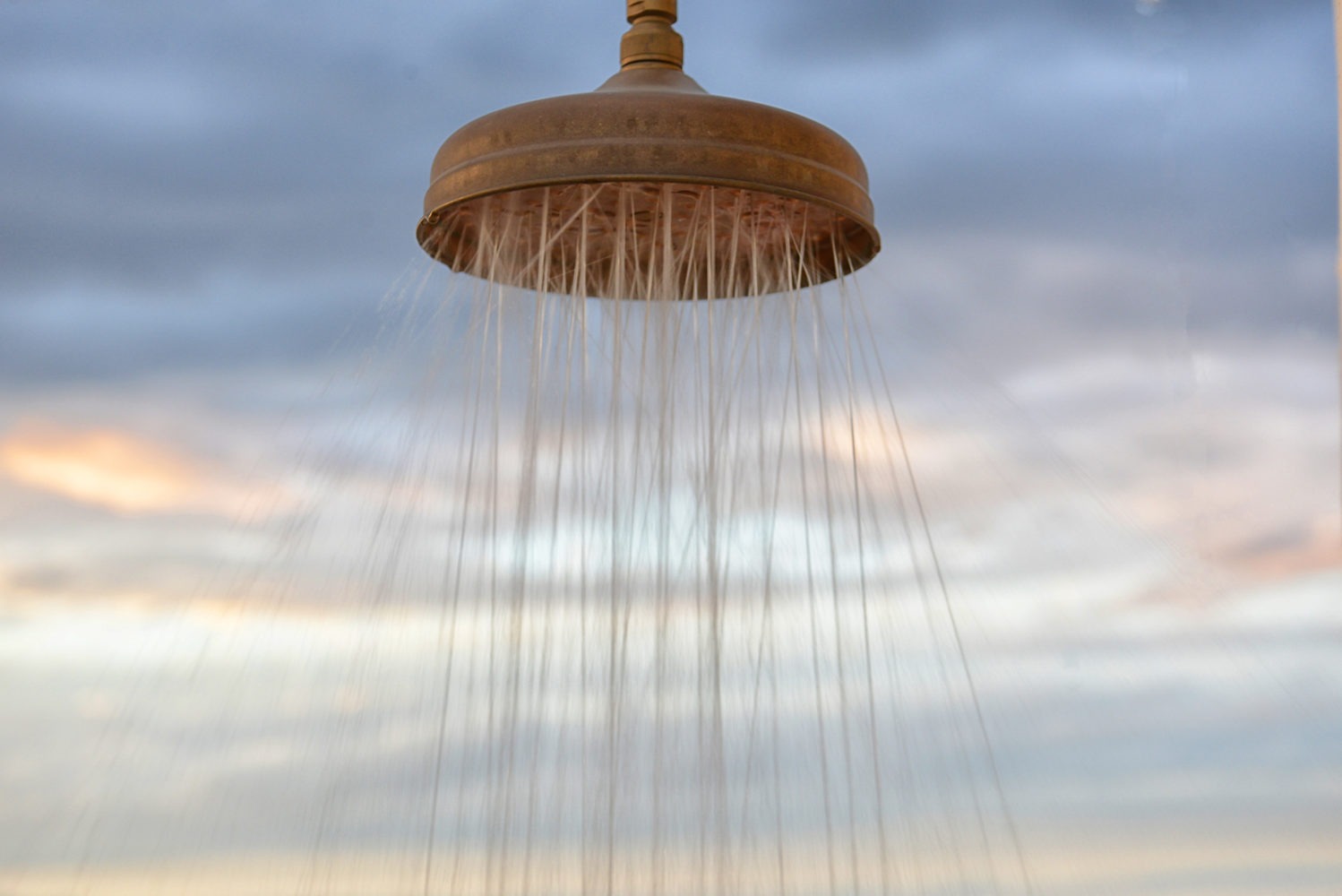 Douche extérieure