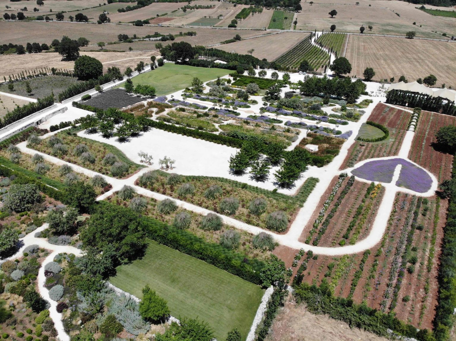 Masseria Pistola · Vue aérienne du domaine